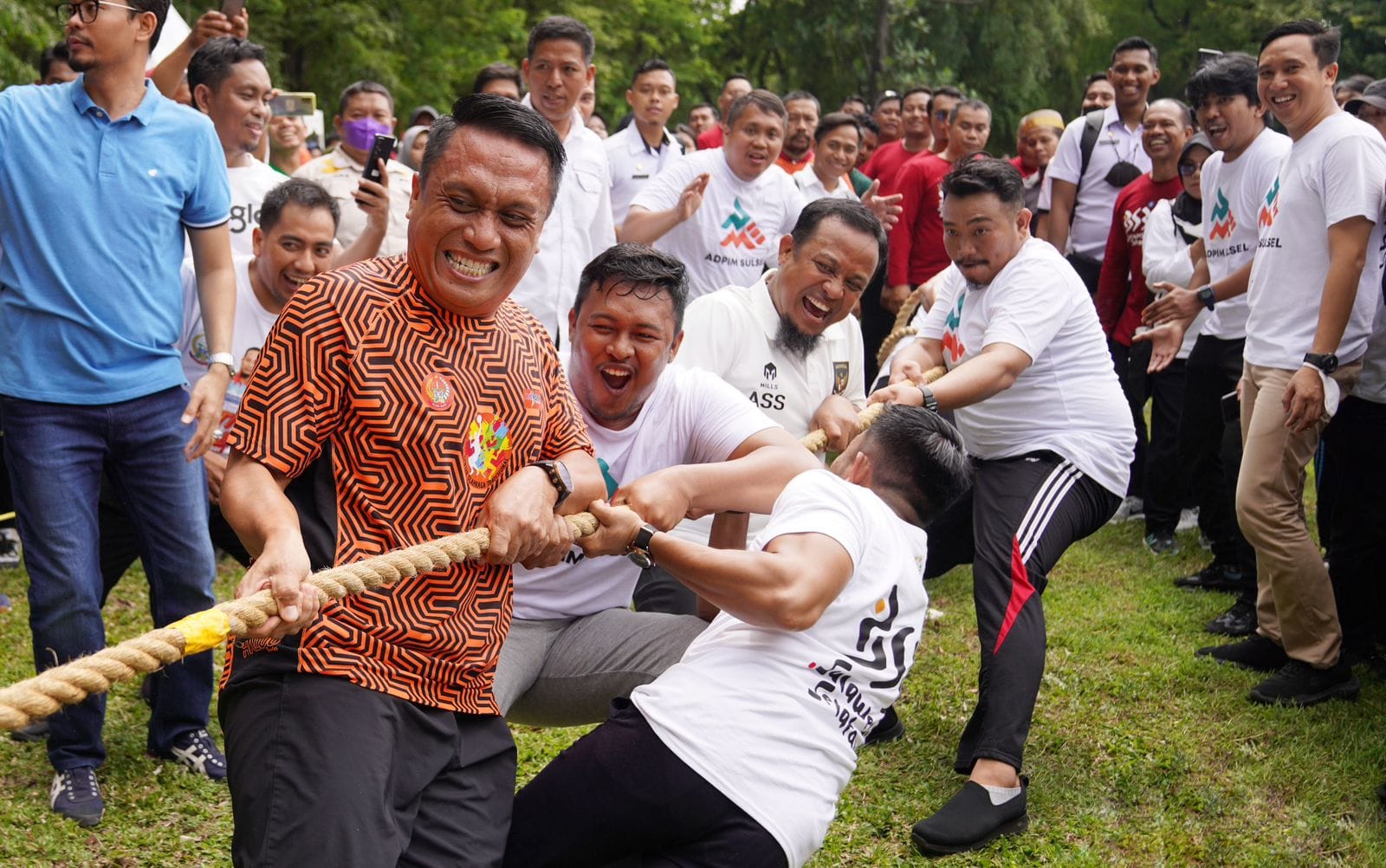 Gebyar Olahraga Tradisional, Gubernur Sulsel Ikut Tarik Tambang
